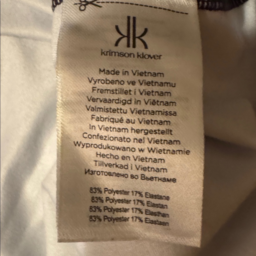 Krimson Klover Large Red and Black Quarter Zip-Up Base layer top - Picture 6 of 6